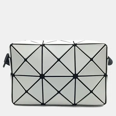 Pre-owned Issey Miyake Bao Bao Crossbody Bag In Gray