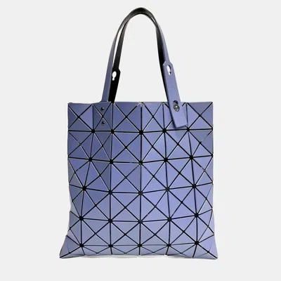 Pre-owned Issey Miyake Bao Bao Double Color Tote Bag In Blue
