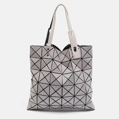 Issey Miyake Bao Bao Lilac Pvc And Mesh Nylon Tote In Purple