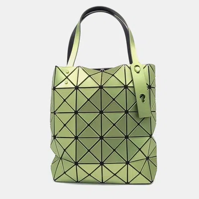 Pre-owned Issey Miyake Bao Bao Tote Bag In Green