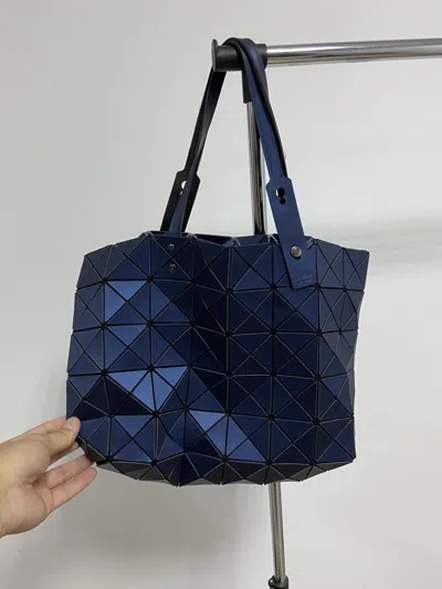 Pre-owned Issey Miyake Baobao Bag Vintage Tote In Blue