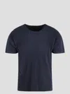 Issey Miyake Basic Plisse T Shirt T-shirts Blue