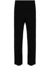 Issey Miyake Black Basics Trousers In Black