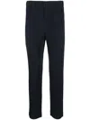Issey Miyake Issey Hp Basics Trs Navy In Blue