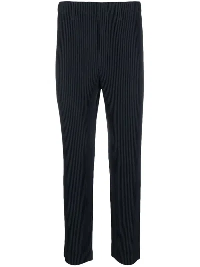 Issey Miyake Issey Hp Basics Trs Navy In Blue