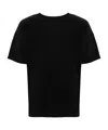 Issey Miyake Black Basics T-shirt In Black
