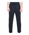 Issey Miyake Basic Tapered Plissé Trousers In Black