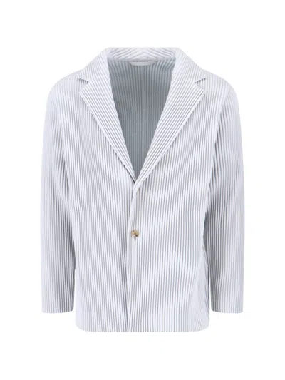 ISSEY MIYAKE BASICS" BLAZER - WHITE