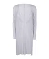 Issey Miyake Basics Cardigan In Gray
