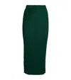 Issey Miyake Green New Colorful Basics 3 Midi Skirt In Green