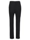 Issey Miyake Basics Pants Black In Black