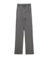 Issey Miyake Pleated Straight-leg Trousers In Grey