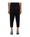 Issey Miyake Homme Plissé  Basics Trousers Clothing In Black