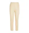 Issey Miyake Basics Straight Trousers In Beige