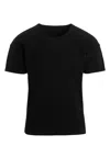 Issey Miyake Textured Pleated T-shirt With Classic Crewneck