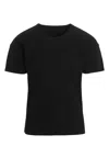 Issey Miyake Basic T-shirt In Black