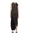 Issey Miyake Beanstalk Dress In Multi