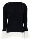 Issey Miyake Black Behind The Scenes Sweater In Black