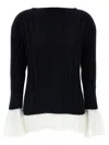Issey Miyake Black Behind The Scenes Sweater In Black