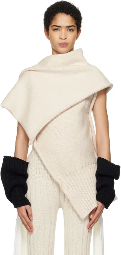 Issey Miyake Beige Brobdingnag Turtleneck In Neutral