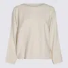 Issey Miyake Cotton-blend Campagne Top In Asa White