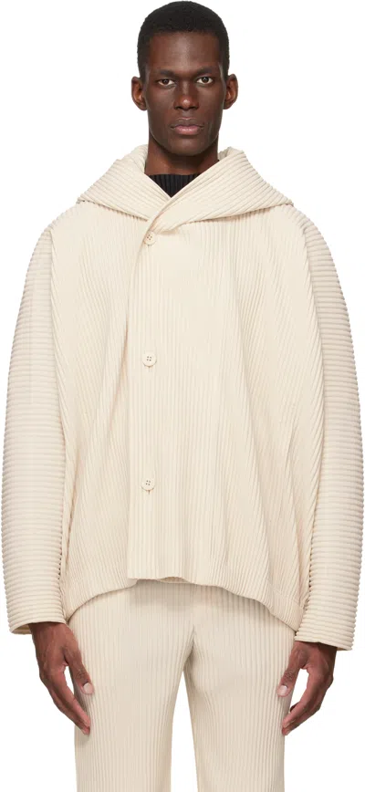 Issey Miyake Beige Monthly Colors March Jacket In Multi