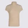 Issey Miyake Beige Shirt Top In Neutral