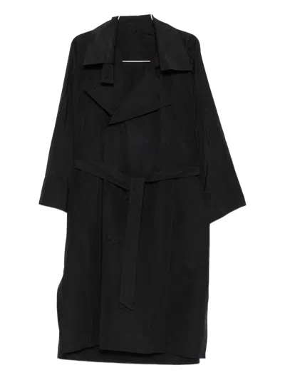 ISSEY MIYAKE BELTED TRENCH COAT