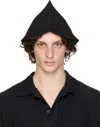 Issey Miyake Black 'a Piece Of Mobile' Hat