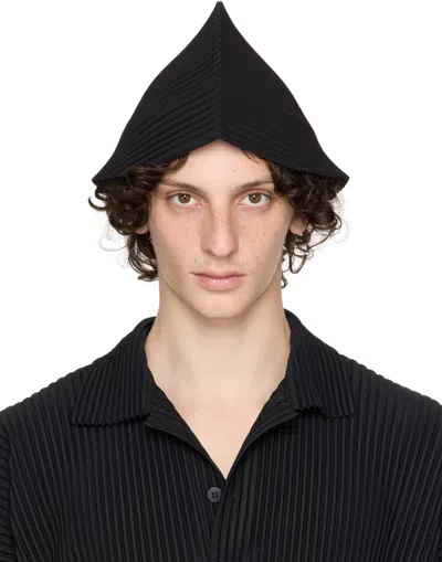 Issey Miyake Black 'a Piece Of Mobile' Hat