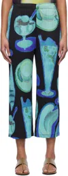 Issey Miyake Thermal Foods Trousers In 15 Black