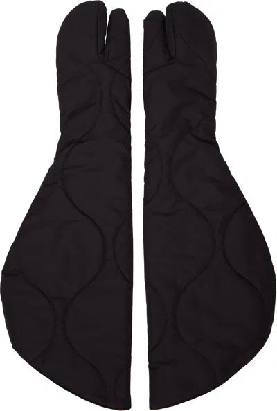 Issey Miyake Black Asteroid Mitts