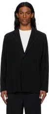 Issey Miyake Black Basics Blazer