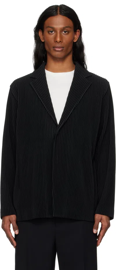 Issey Miyake Black Basics Blazer