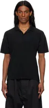 Issey Miyake Black Basics Polo