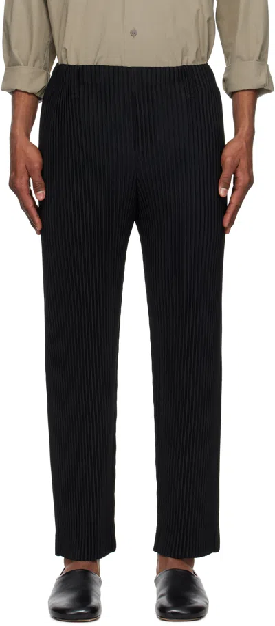 Issey Miyake Black Basics Trousers