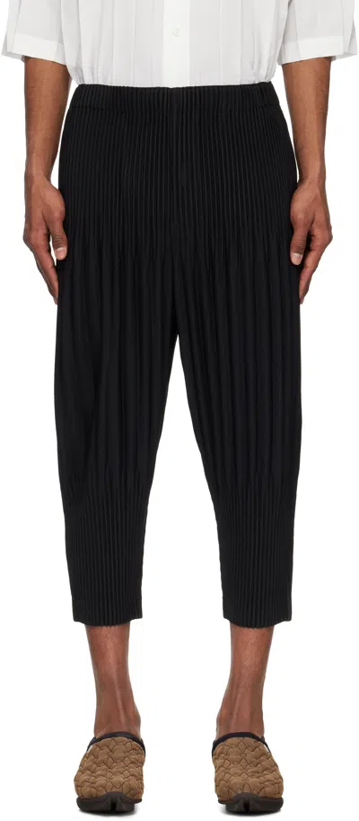 Issey Miyake Black Basics Trousers