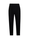 Issey Miyake Blue Basics Trousers In Black