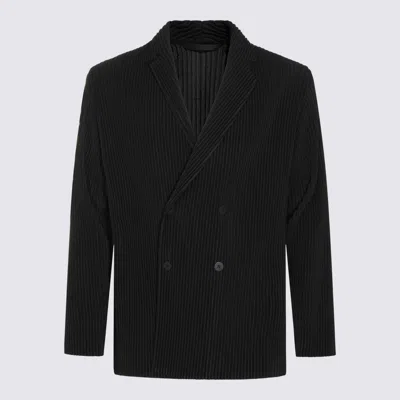 ISSEY MIYAKE BLACK BLAZER