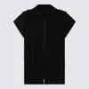 Issey Miyake Hooded Short Sleeve Casual Jacket In Black