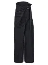 Issey Miyake Black Enfold Trousers