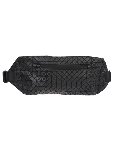 Issey Miyake Black Geometric-pattern Crossbody Bag