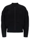Issey Miyake Kone Kone Cardigan In Black