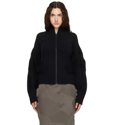 Issey Miyake Kone Kone Ribbed-knit Jacket In Multi