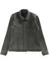 Issey Miyake Wool Like Light Shirt Jacket In Black