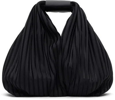 Issey Miyake Black Linear Bag In 15 Black