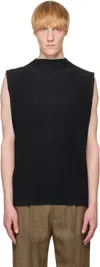 Issey Miyake Black Monthly Color May Tank Top