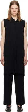 Issey Miyake Black Monthly Color February Polo In 15-black