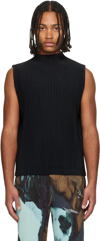 Issey Miyake Black Monthly Color July Tank Top