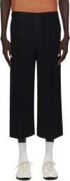 Issey Miyake Black Monthly Color June Trousers In Black